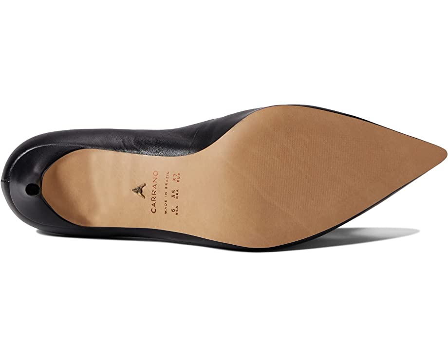 *Almost Gone* Leather Pumps Black